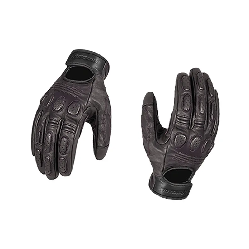 Off-road Racing Protective Motorcycle Leather Gloves