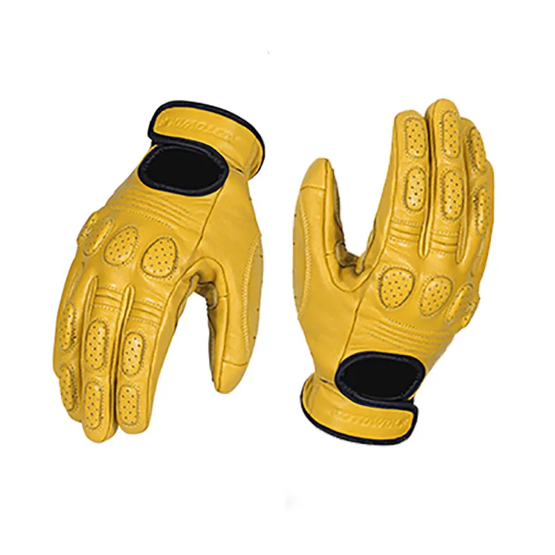 Off-road Racing Protective Motorcycle Leather Gloves