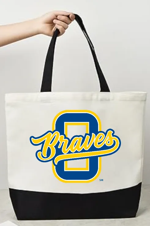 Olentangy Braves High School Polyester Tote Bag - Teacher Essential Bag