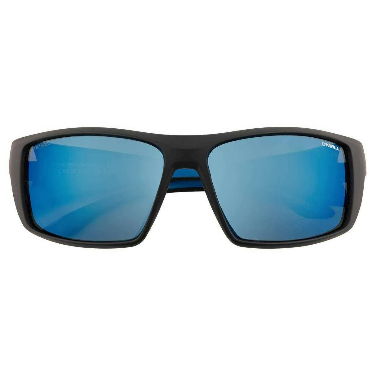 O'Neill High Wrap Performance Sports Sunglasses - Black/Blue