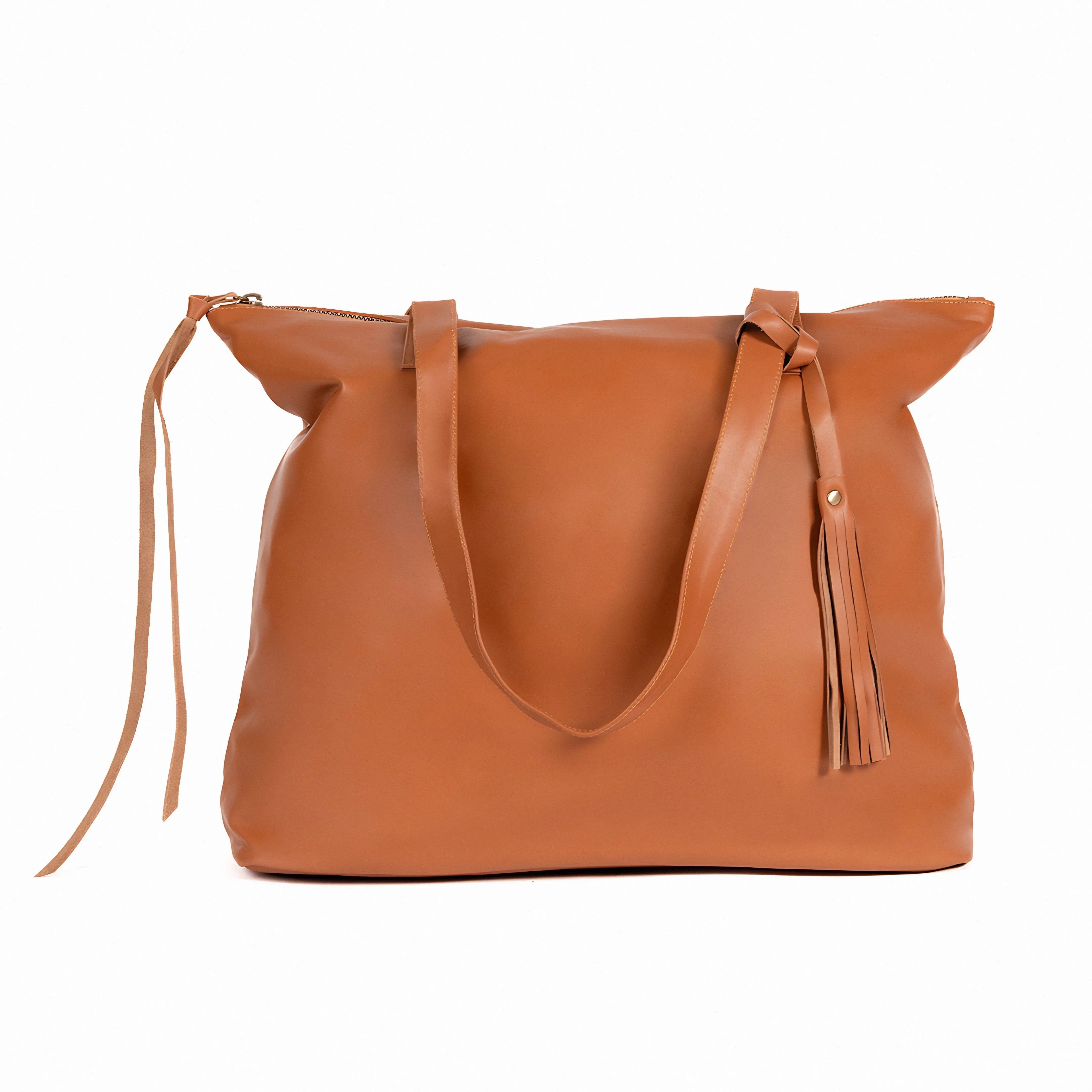 Oversized Leather Tote