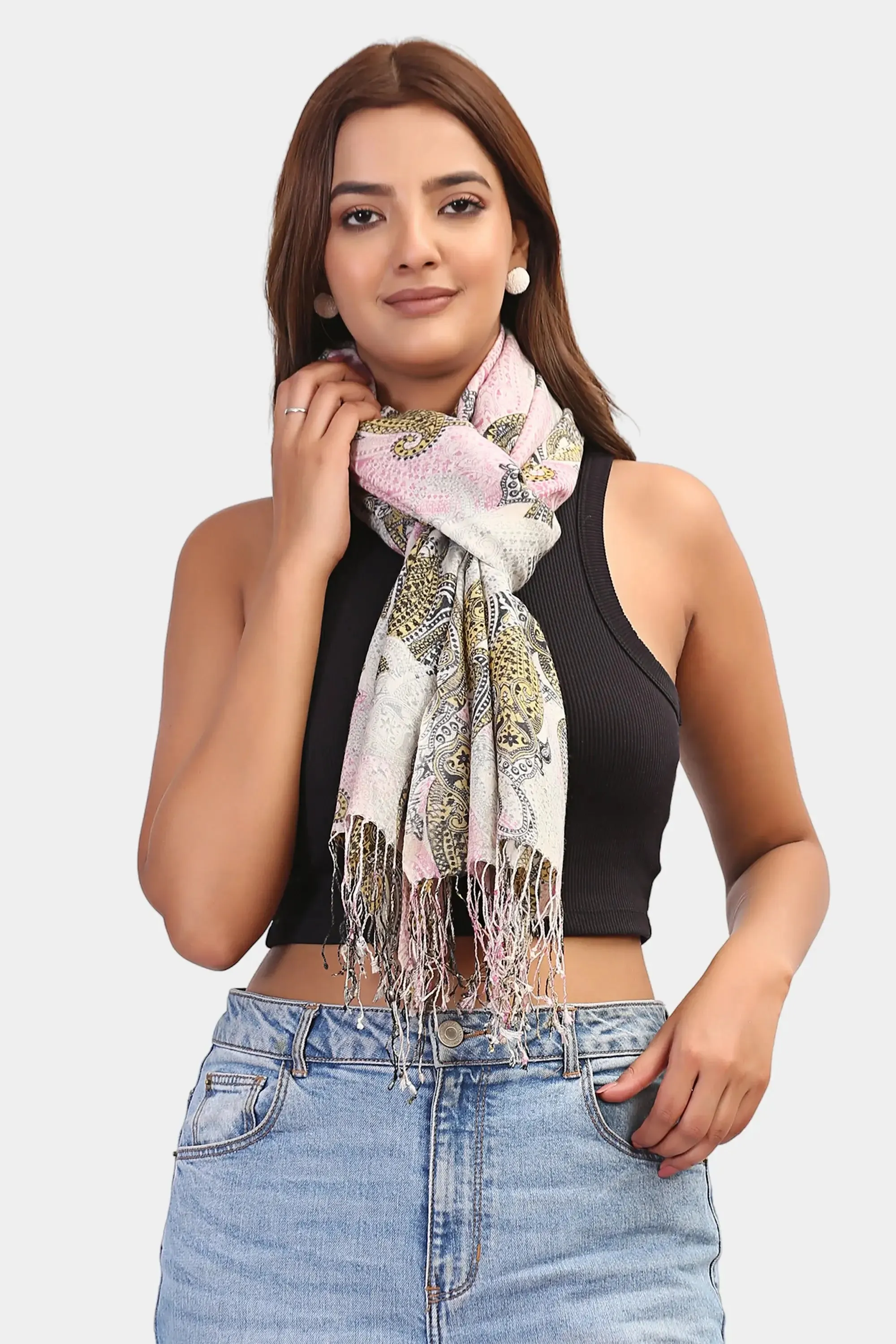 Paisley Charm Printed Scarf