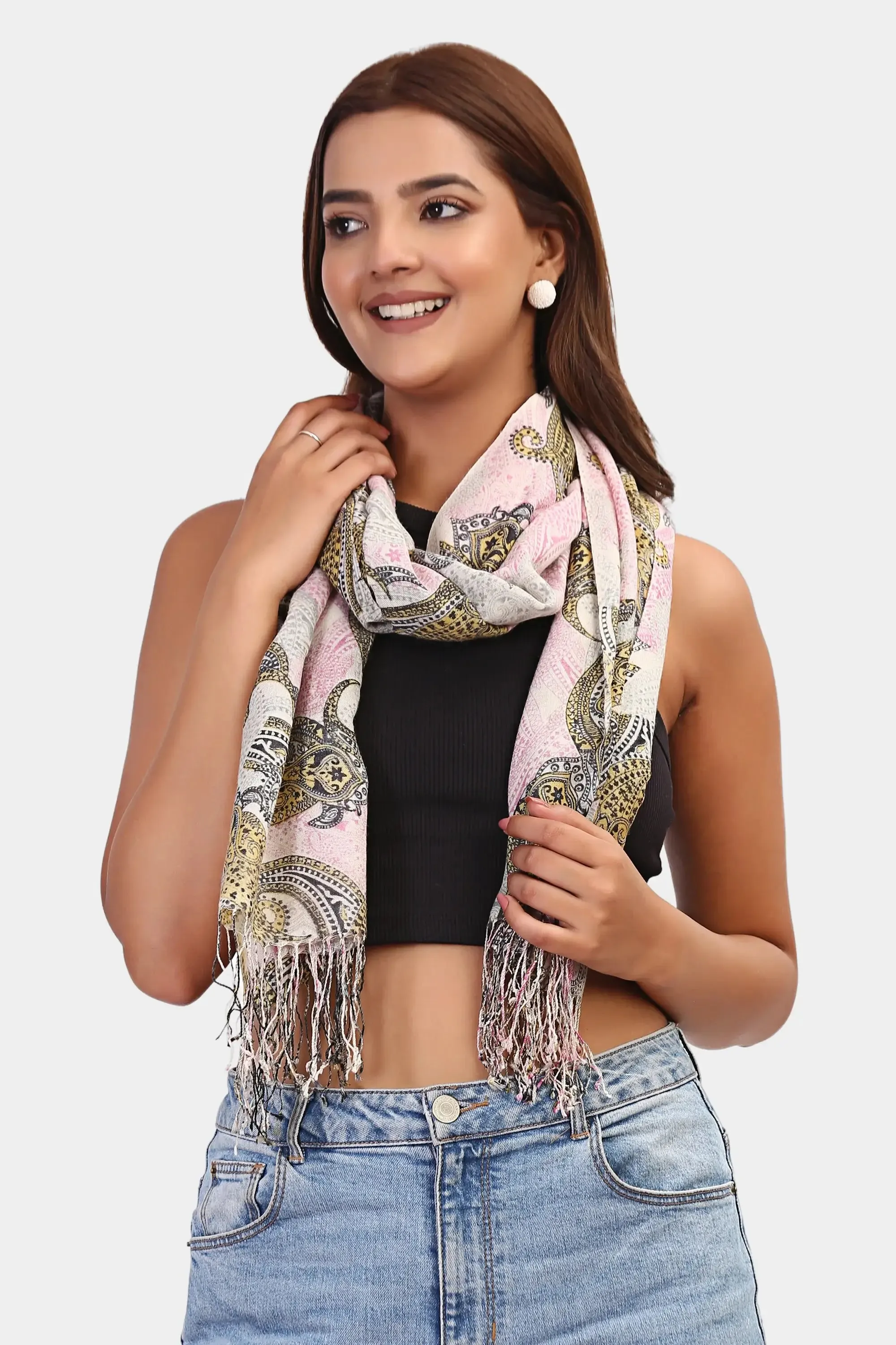 Paisley Charm Printed Scarf