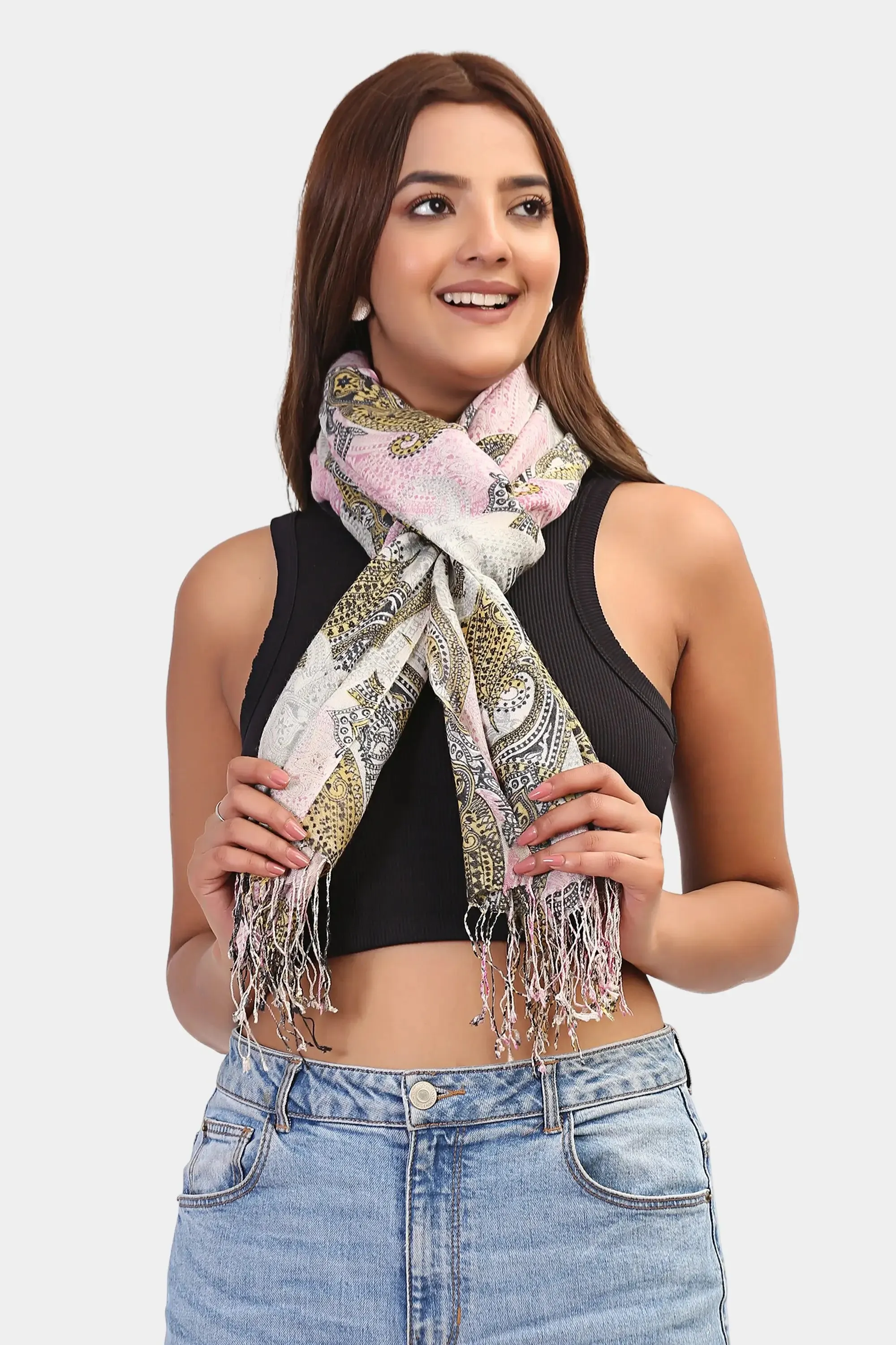 Paisley Charm Printed Scarf