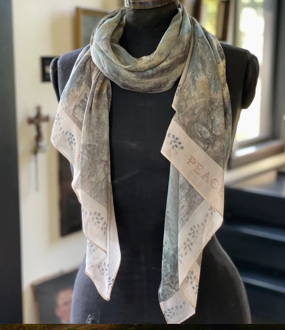 Peace Wine & Sunshine Scarf by Market of Stars