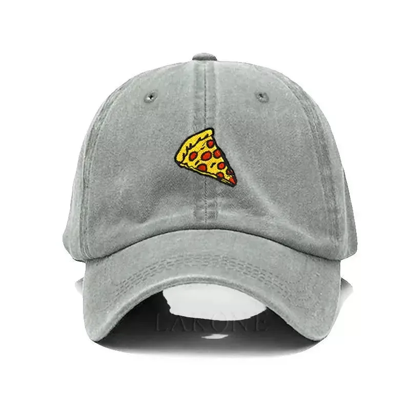 Pizza Washed Cotton Baseball Cap