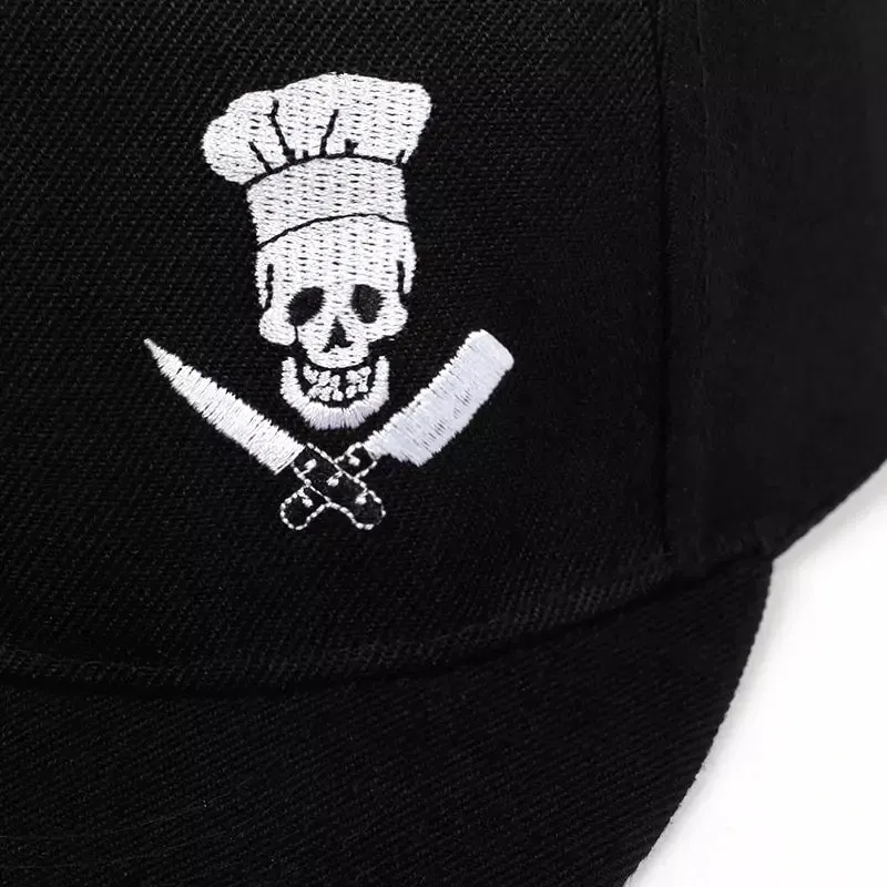 Punisher Black Snapback Cap