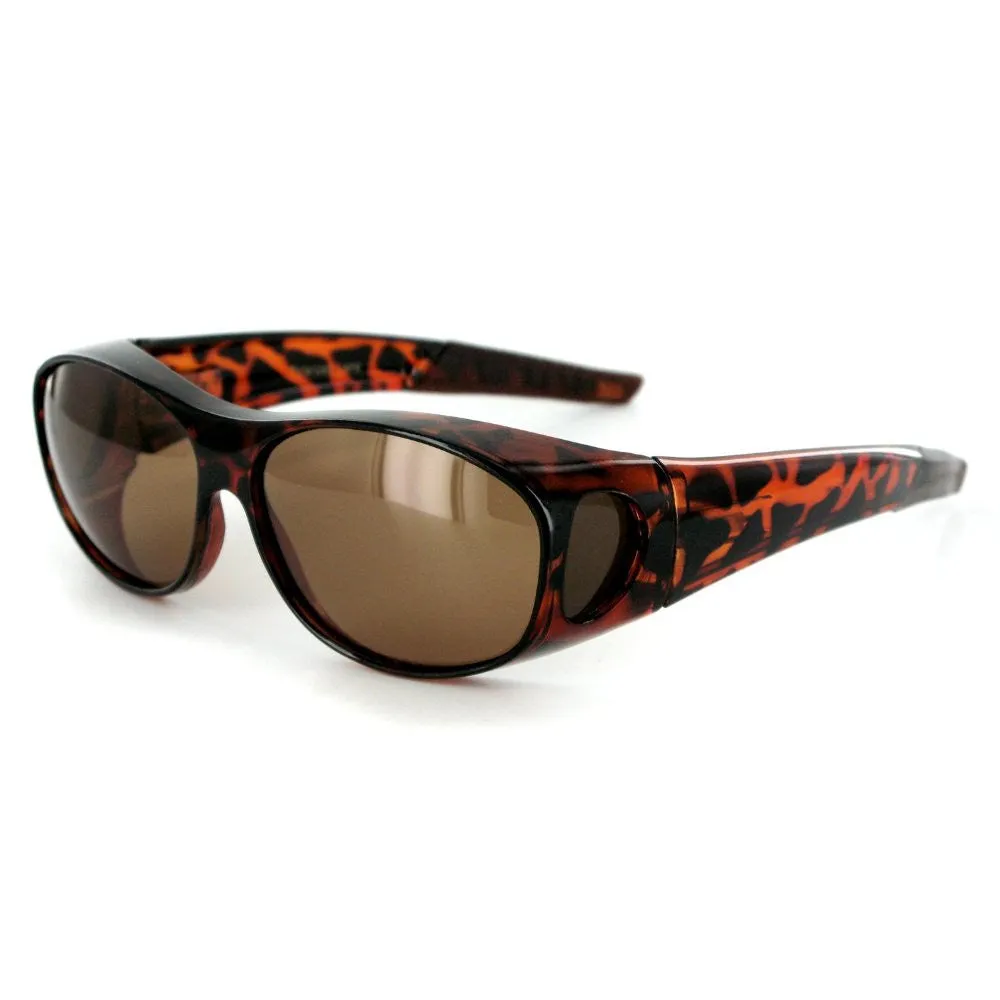 "Hideaways" Small to Medium Polarized Over-Prescription Sunglasses