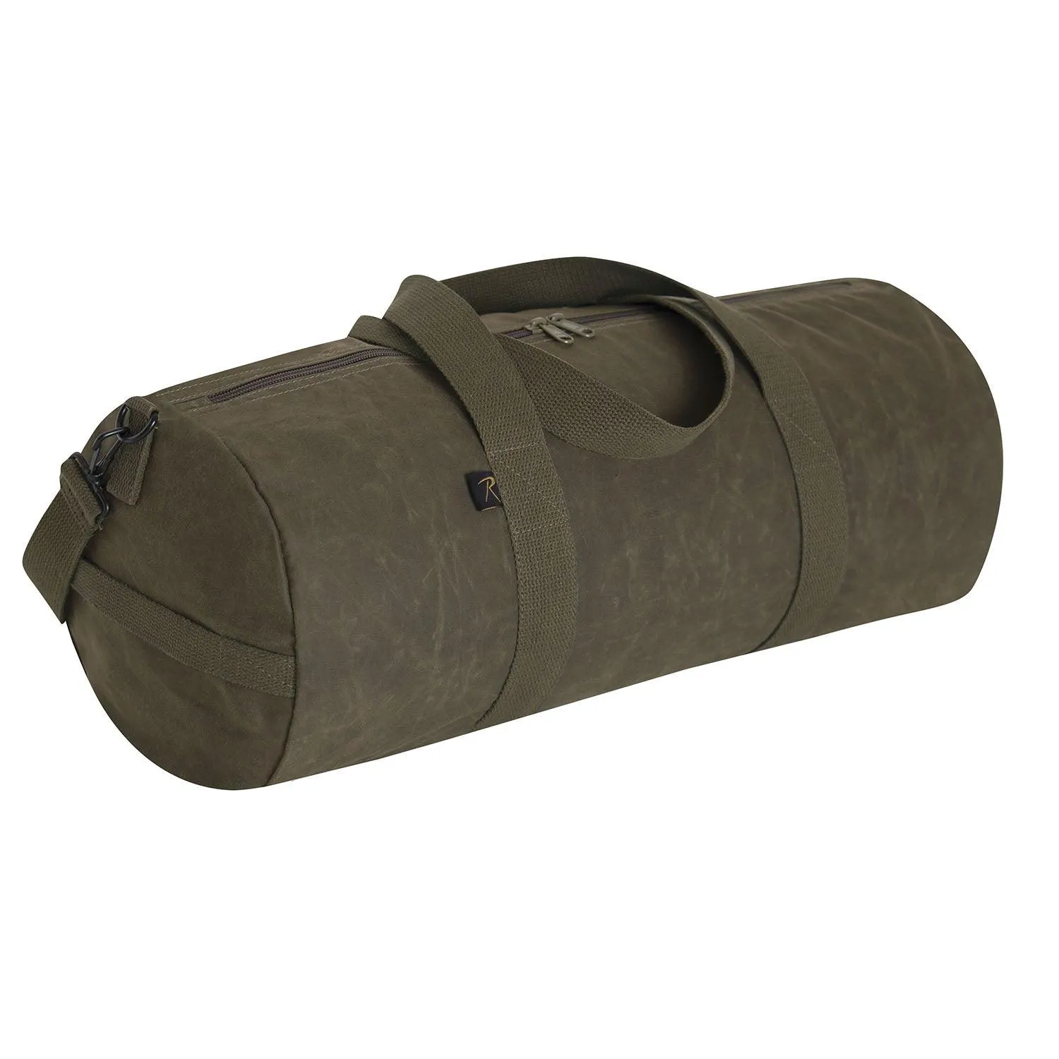 Rothco Waxed Canvas Shoulder Duffle Bag   24 Inch