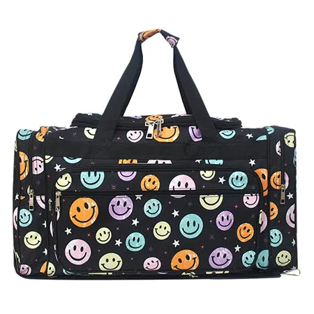 SALE! Smiley Faces NGIL Canvas 23" Duffle Bag