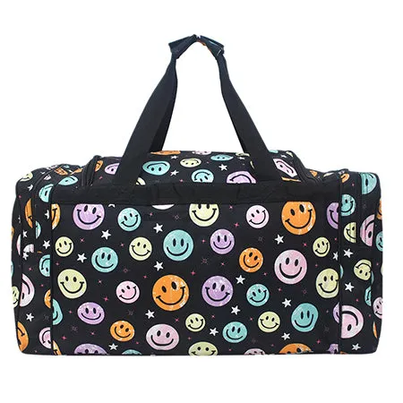 SALE! Smiley Faces NGIL Canvas 23" Duffle Bag