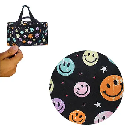 SALE! Smiley Faces NGIL Canvas 23" Duffle Bag