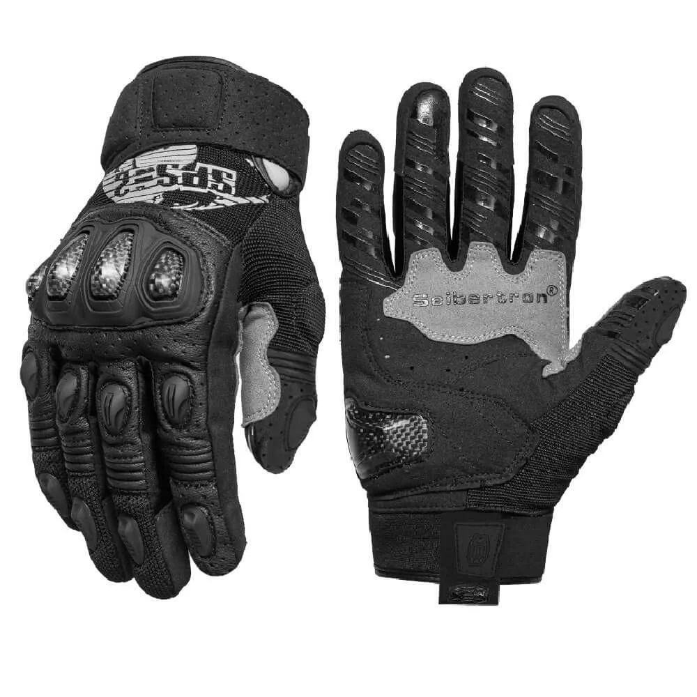 Seibertron Adult SPS-2/SPS-5 Unisex Touchscreen Road Racing Motorcycle MTB Sports Gloves