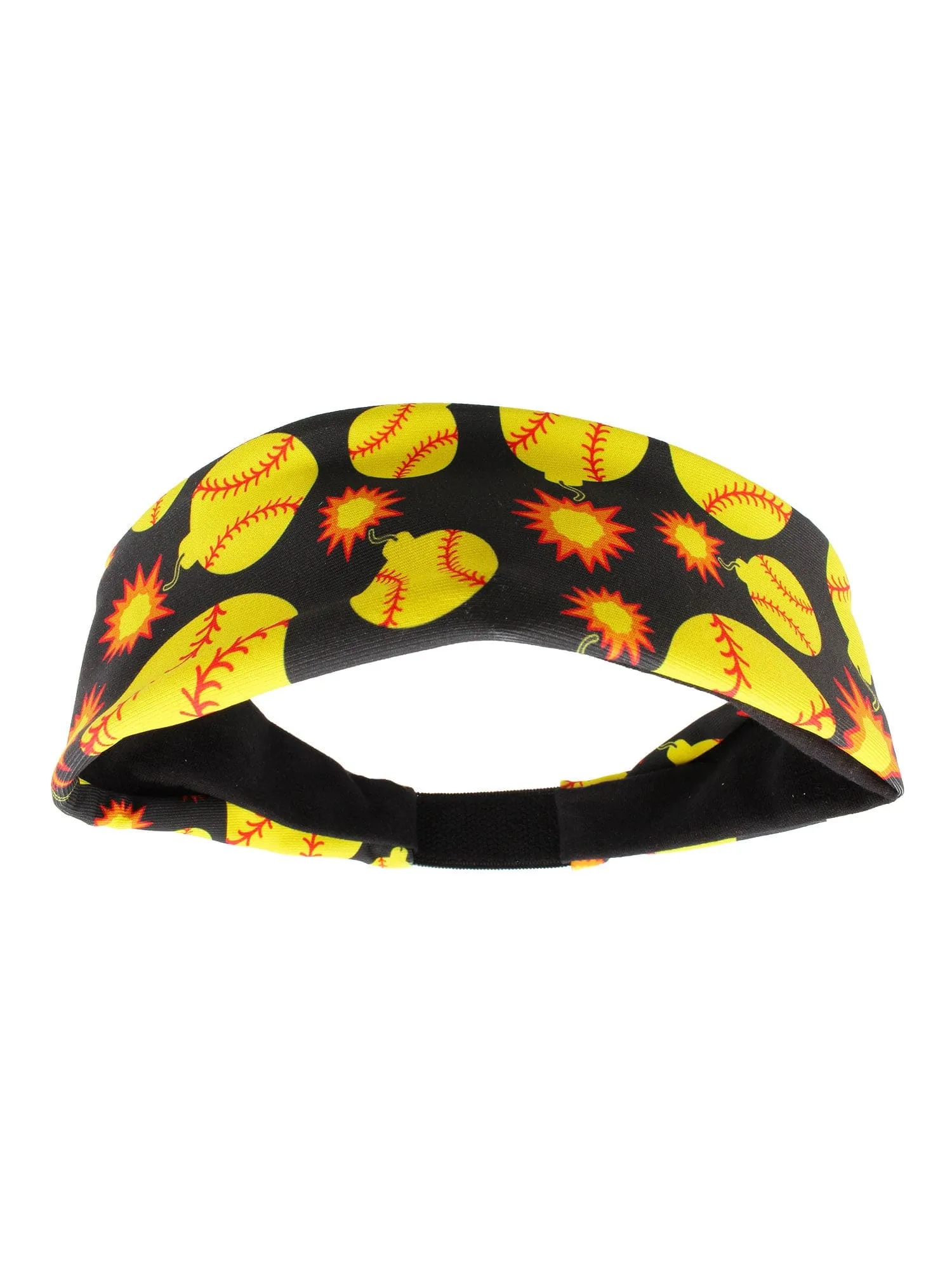 Softball Bomber Headband with Softball Bomb Logos