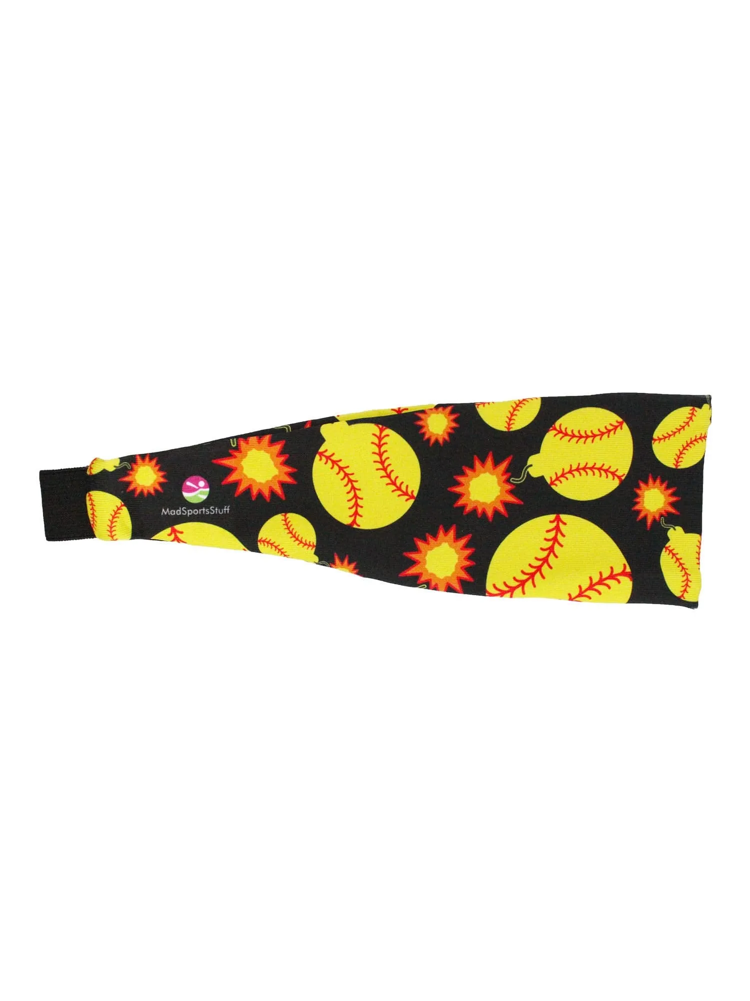 Softball Bomber Headband with Softball Bomb Logos