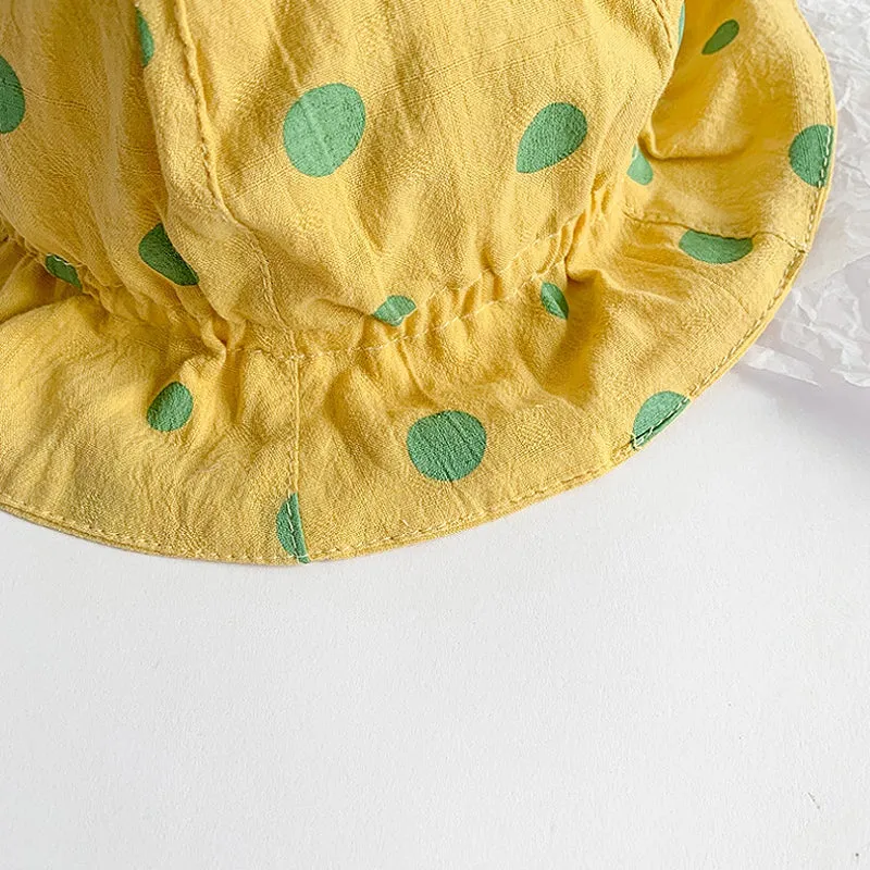 Summer Baby Sun Hat Children Panama Cap Newborn Girl Boy Outdoor Beach Bucket Hats Wide Brim Toddler UV Protection Cap