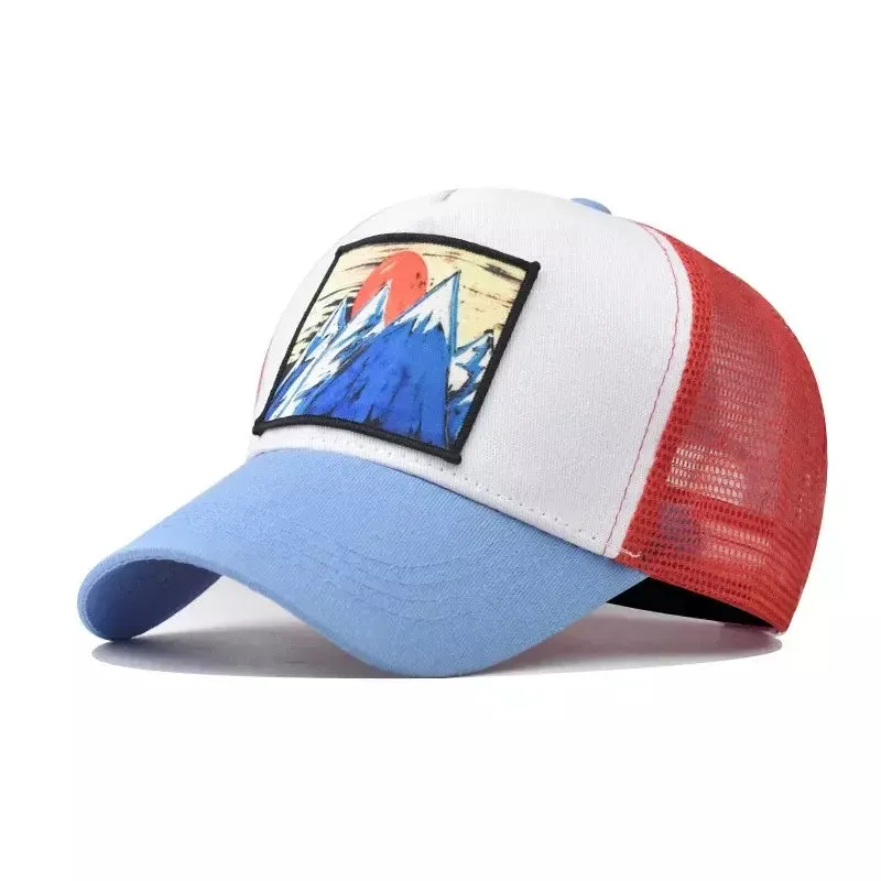 Sunset Mountain Classic Trucker Cap