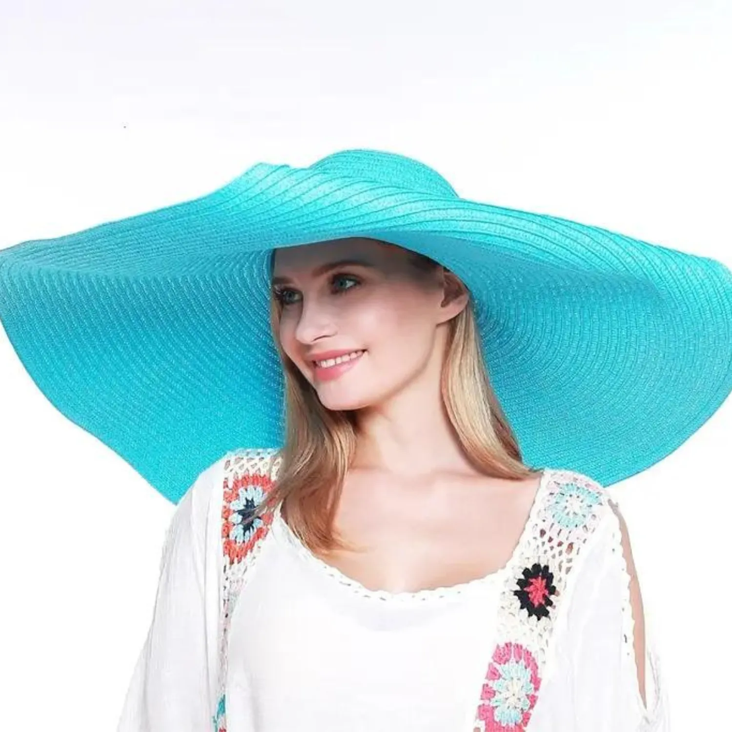 Super Wide Brim Straw Beach Summer Sun Hat