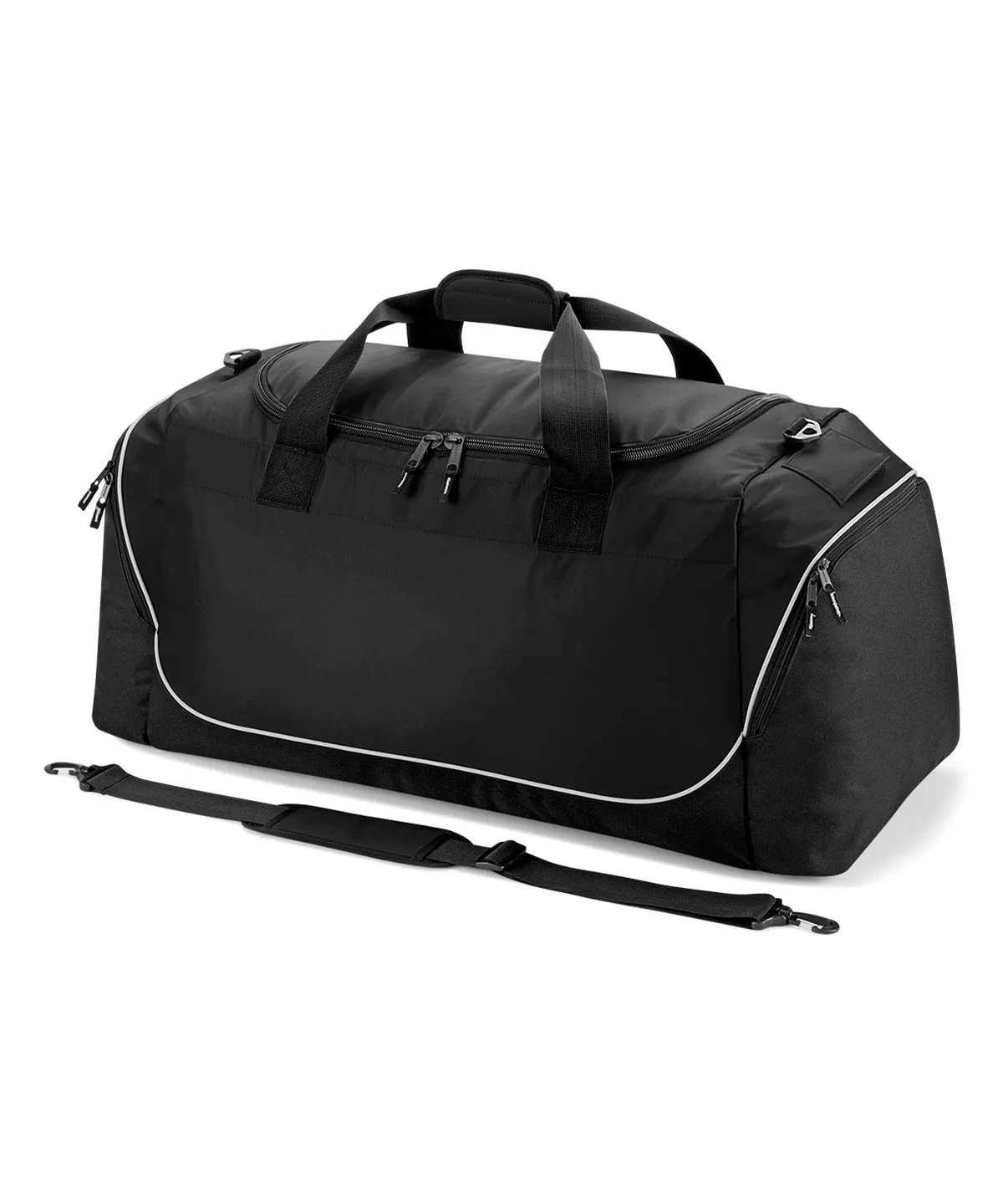 Teamwear jumbo kit bag | Black/Light Grey