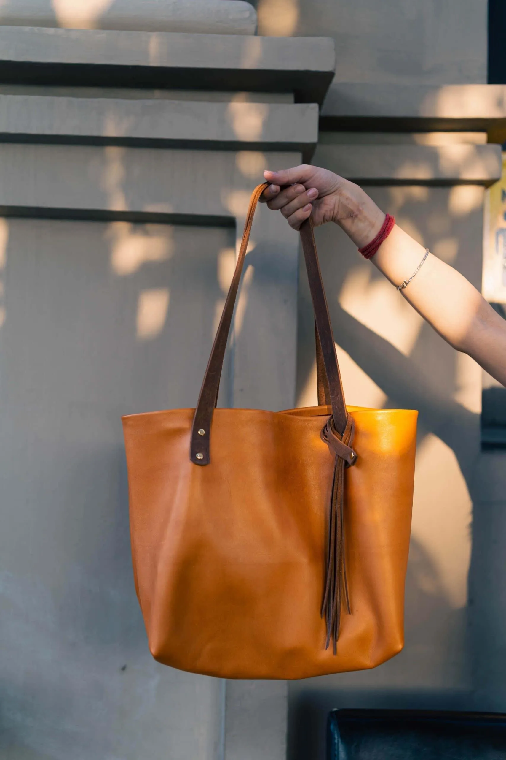 The Julie - Mustard Tote Bag