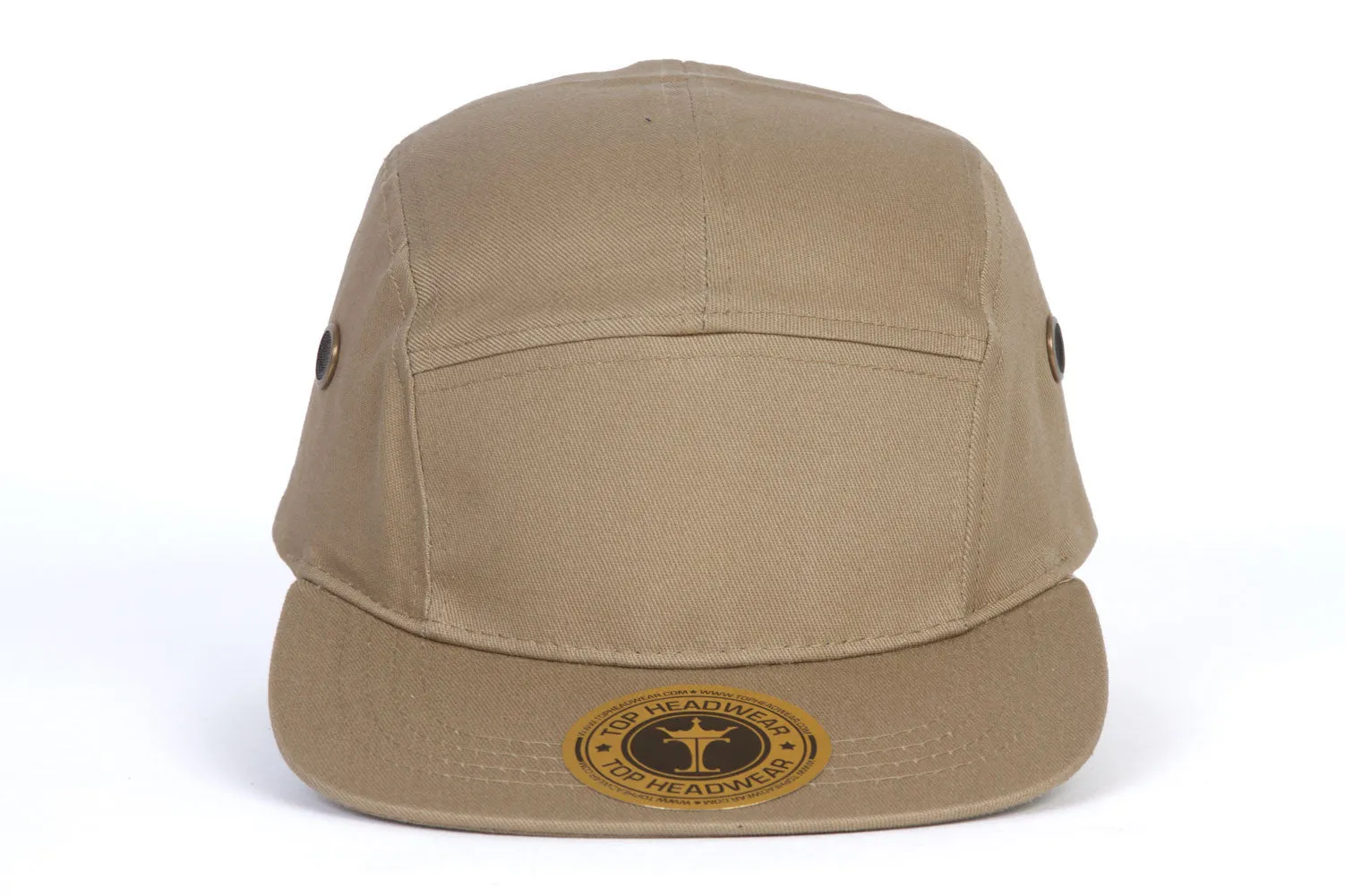 TopHeadwear 5 Panel Adjustable Strap Closure with Vents