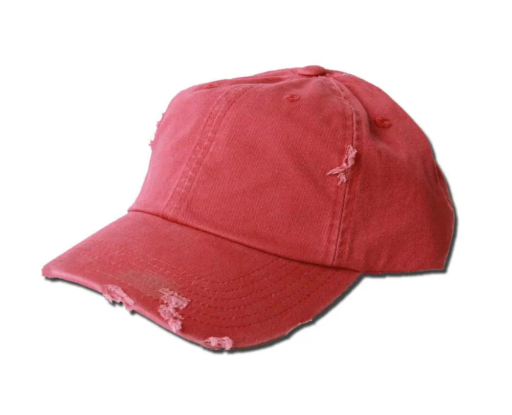 TopHeadwear Distressed Style Vintage Adjustable Closure Hat