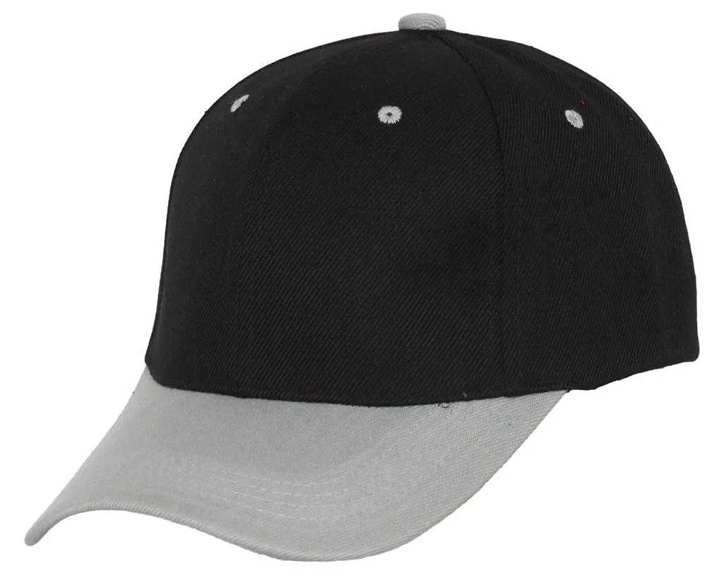 TopHeadwear Two-Tone Adjustable Baseball Cap