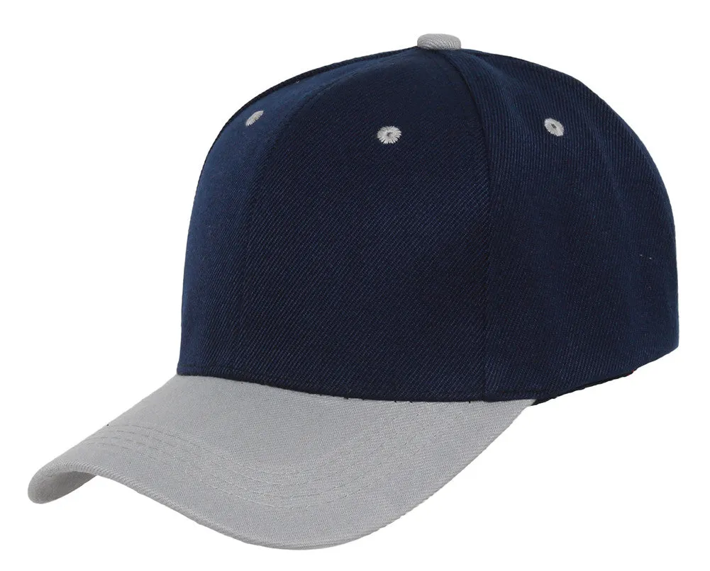 TopHeadwear Two-Tone Adjustable Baseball Cap