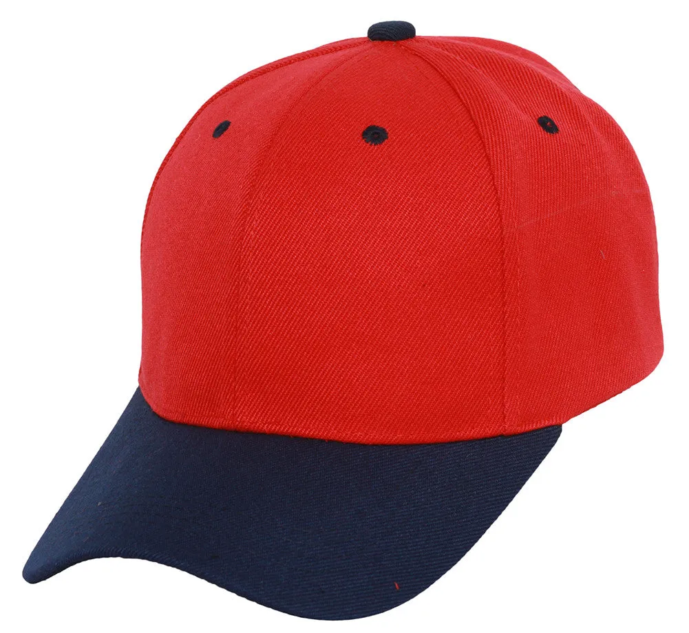 TopHeadwear Two-Tone Adjustable Baseball Cap