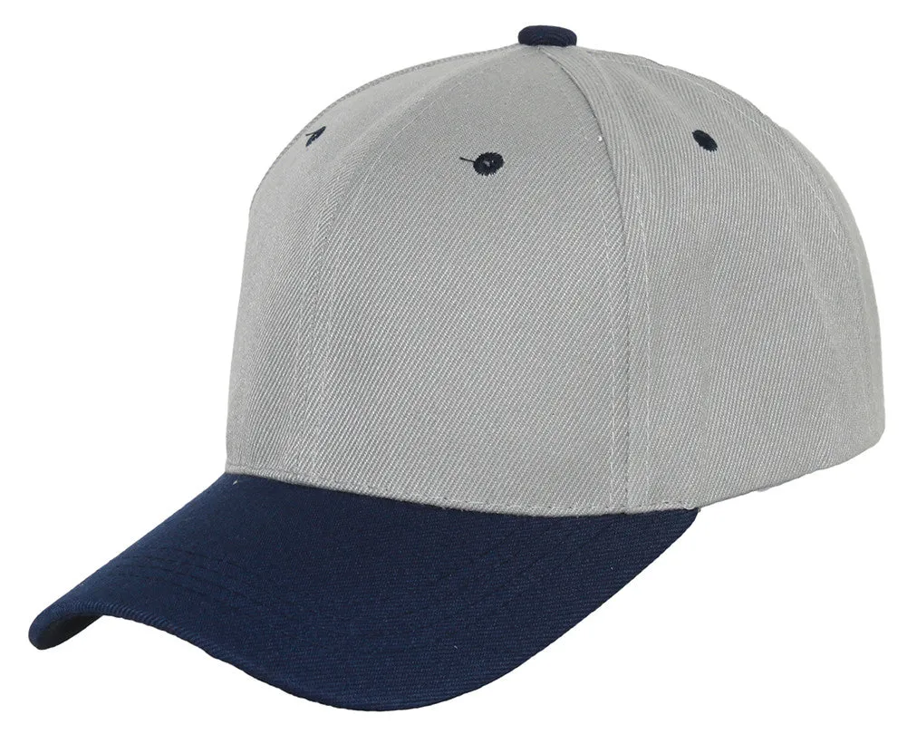 TopHeadwear Two-Tone Adjustable Baseball Cap