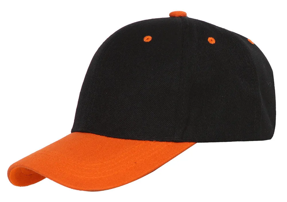 TopHeadwear Two-Tone Adjustable Baseball Cap