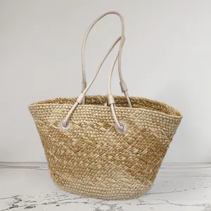 Tote Beach Bag - Beige