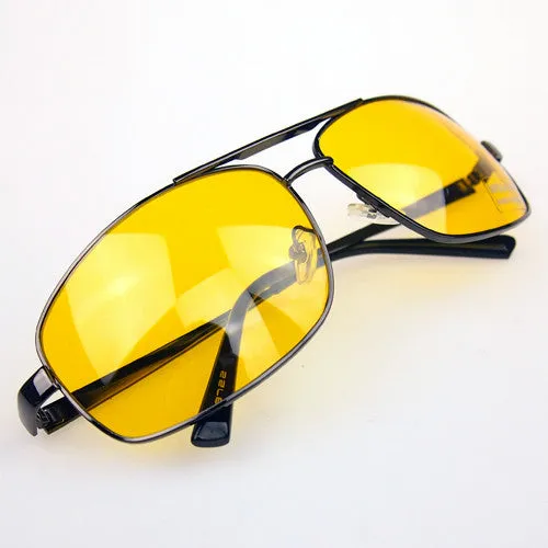 Unisex summer casual eyewear glass Night Driving Glasses Anti Glare Vision Driver Safety Sunglasses