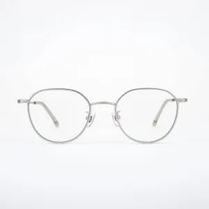 Ward Eyewear Blue Light Blocking Glasses in Baron2 Silver